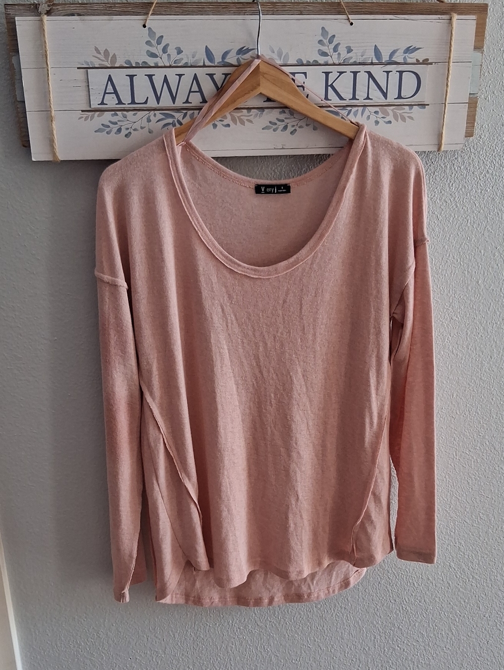 Very J scoop neck top